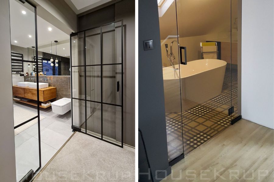 Realizacje HouseKrup - drzwi szklane